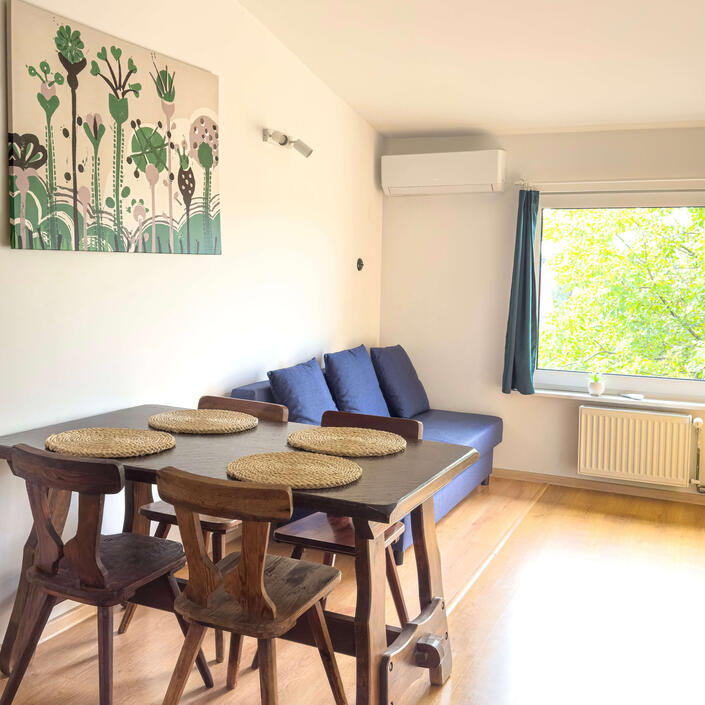 Apartament nr 2 salon z jadalnią