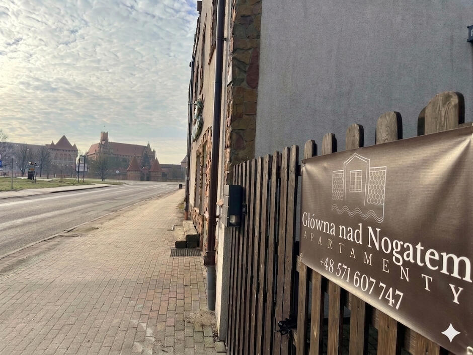 Wejście do apartamentów